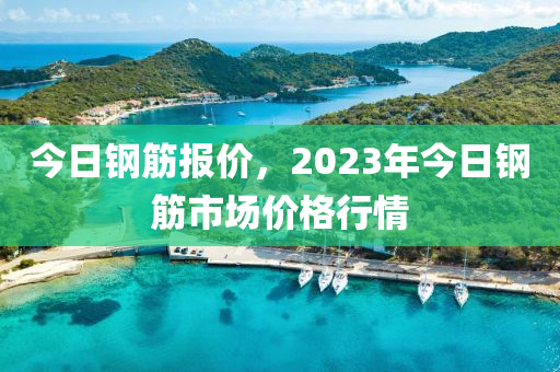 今日钢筋报价，2023年今日钢筋市场价格行情