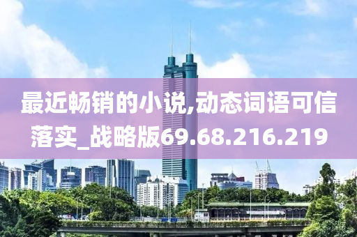 最近畅销的小说,动态词语可信落实_战略版69.68.216.219