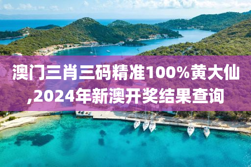 澳门三肖三码精准100%黄大仙,2024年新澳开奖结果查询