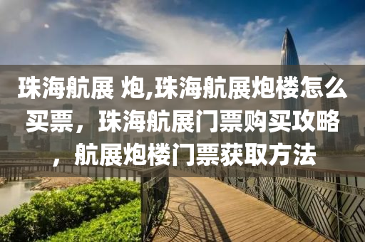 珠海航展 炮,珠海航展炮楼怎么买票，珠海航展门票购买攻略，航展炮楼门票获取方法