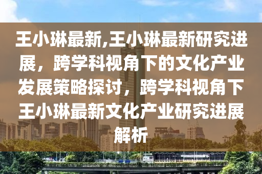 王小琳最新,王小琳最新研究进展，跨学科视角下的文化产业发展策略探讨，跨学科视角下王小琳最新文化产业研究进展解析